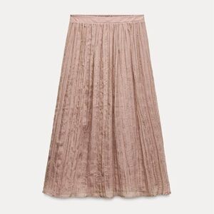 Zara Crinkle Maxi Skirt